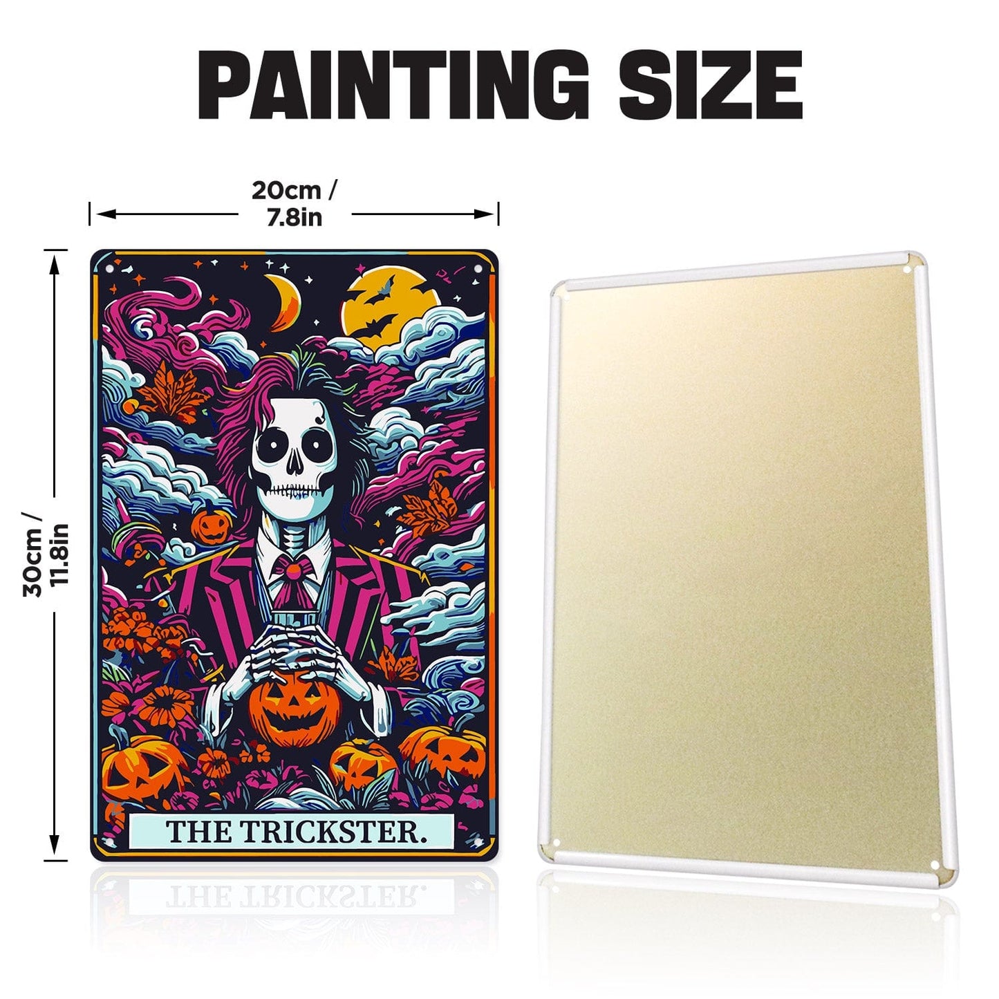 DIYArtCool™ Metal Bar/Posters Art Paint By Numbers- The Trickster #32 (20x30cm /7.8"x11.8")