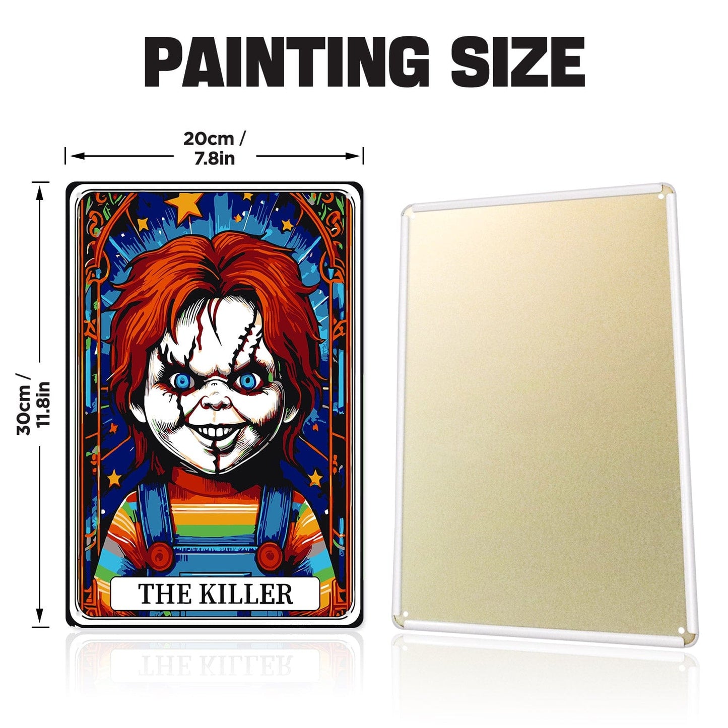 DIYArtCool™ Metal Bar/Posters Art Paint By Numbers- The Killer #31 (20x30cm /7.8"x11.8")