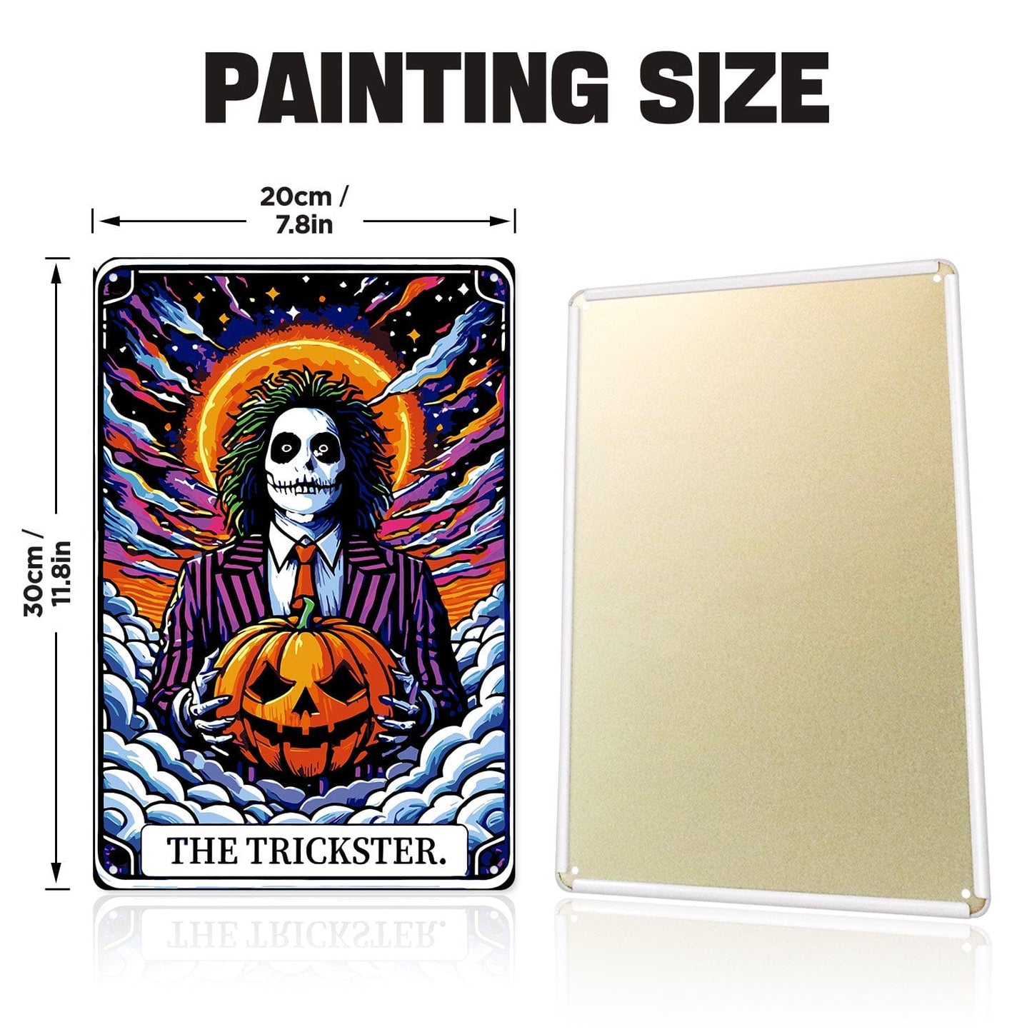 DIYArtCool™ Metal Bar/Posters Art Paint By Numbers- The Trickster II #29 (20x30cm /7.8"x11.8")