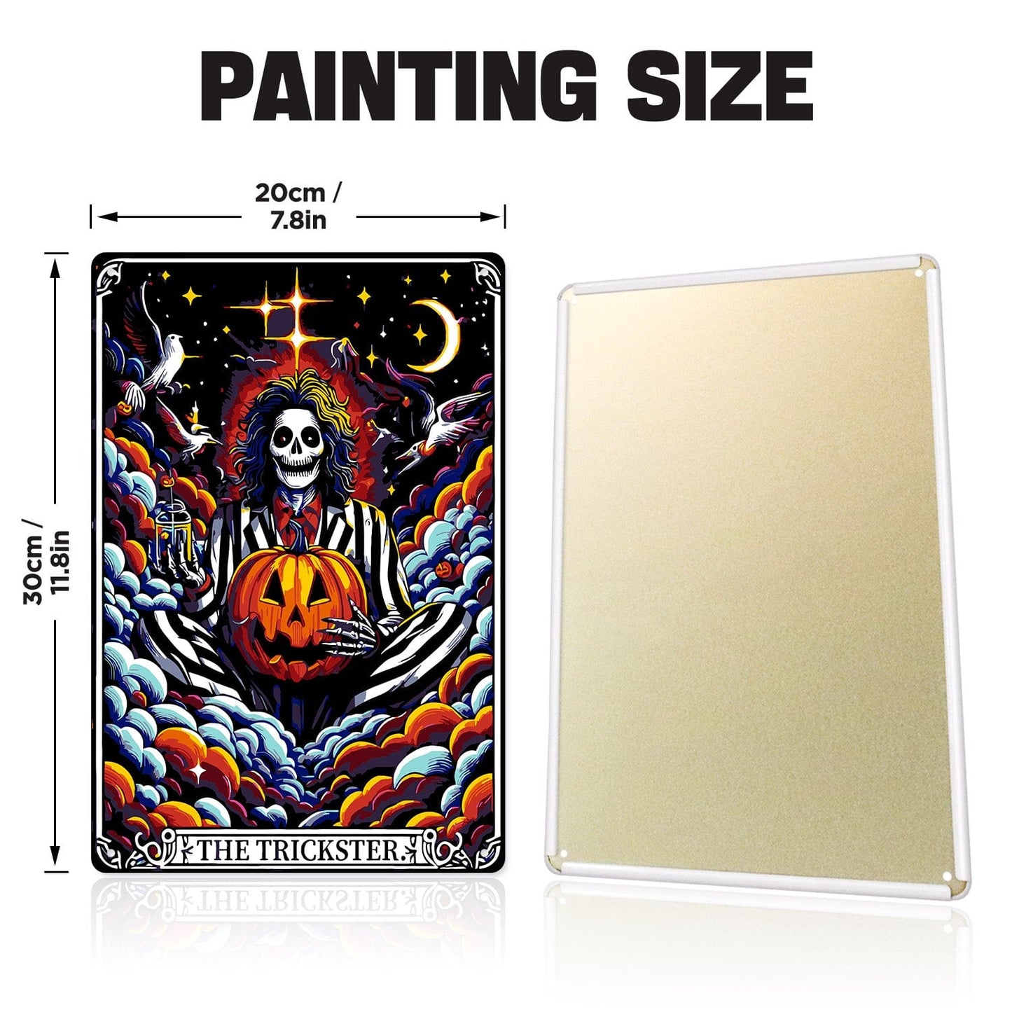 DIYArtCool™ Metal Bar/Posters Art Paint By Numbers- The Trickster #28 (20x30cm /7.8"x11.8")