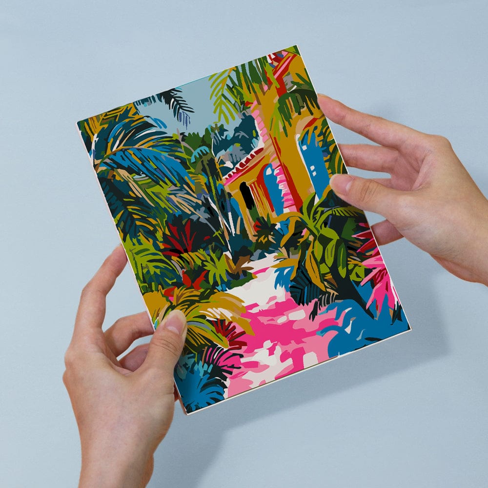 6 Mini Paintings – Vivid Escape Destinations Set (5.9” x 7.9” / 15 x 20 cm)