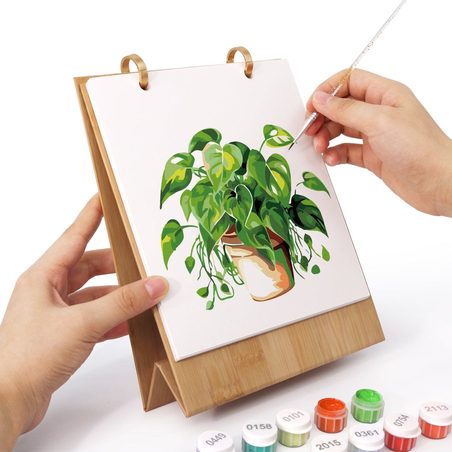 2026 Desk Calendar Series – Plants /Paint by Numbers(18.2cm x 22.5cm)