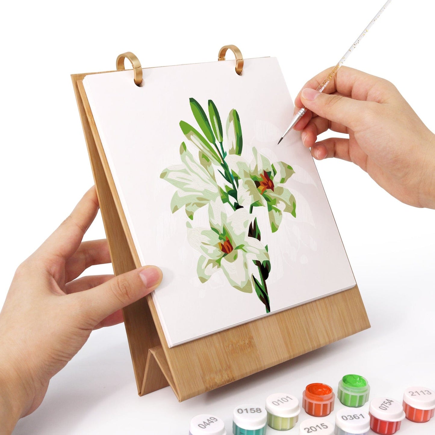 2026 Desk Calendar Series – Plants /Paint by Numbers(18.2cm x 22.5cm)
