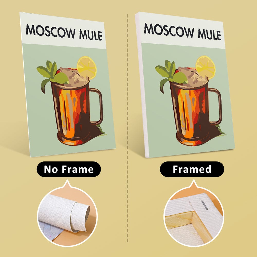 6 Mini Paintings – Cocktail Hour Set (5.9” x 7.9” / 15 x 20 cm)