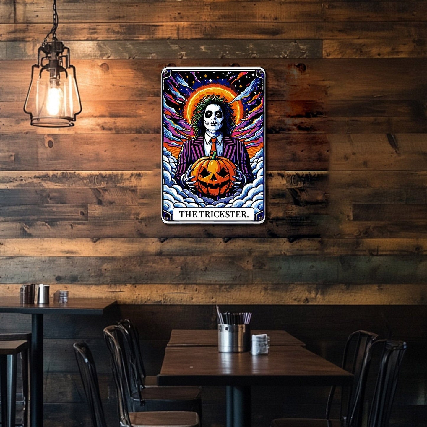 DIYArtCool™ Metal Bar/Posters Art Paint By Numbers- The Trickster II #29 (20x30cm /7.8"x11.8")