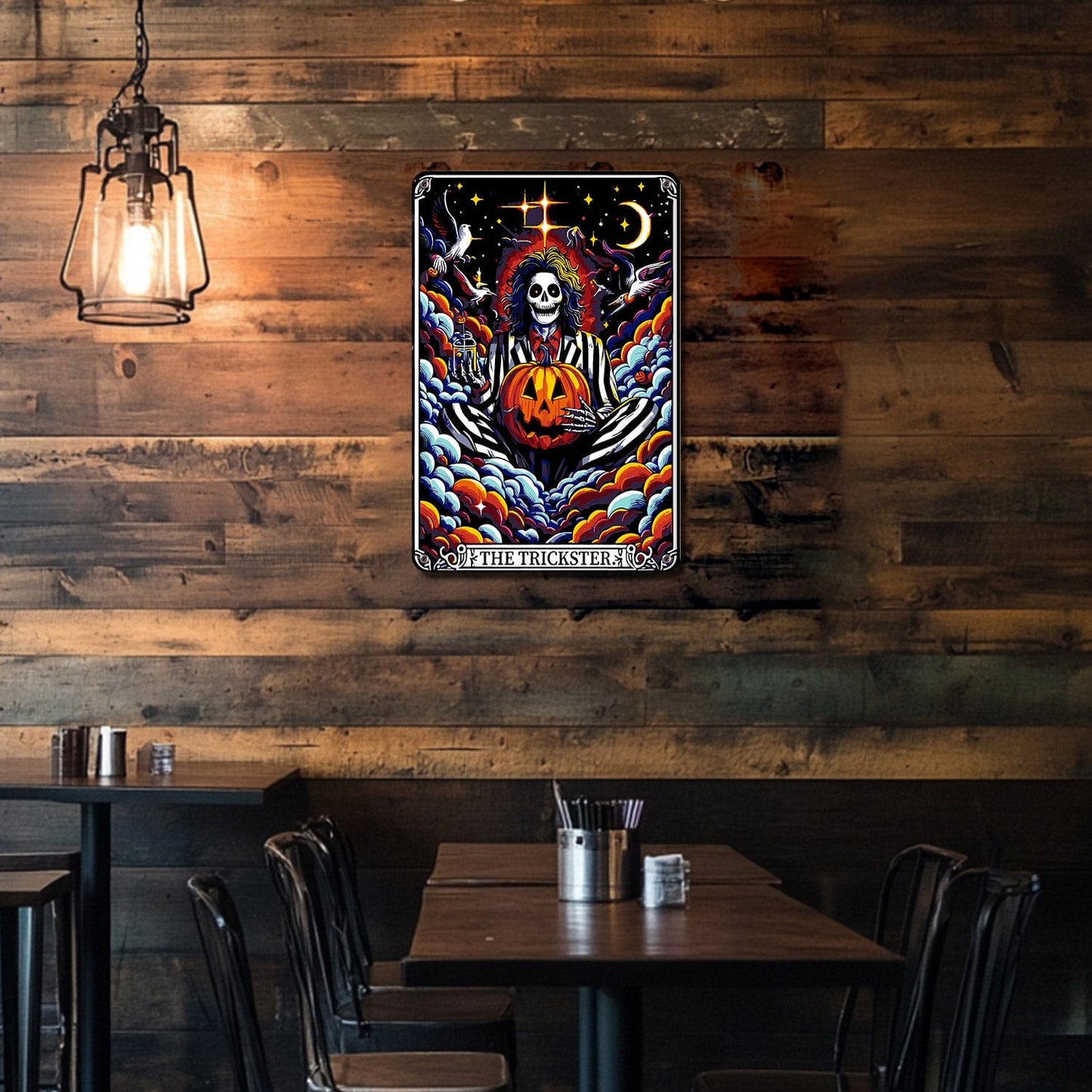 DIYArtCool™ Metal Bar/Posters Art Paint By Numbers- The Trickster #28 (20x30cm /7.8"x11.8")