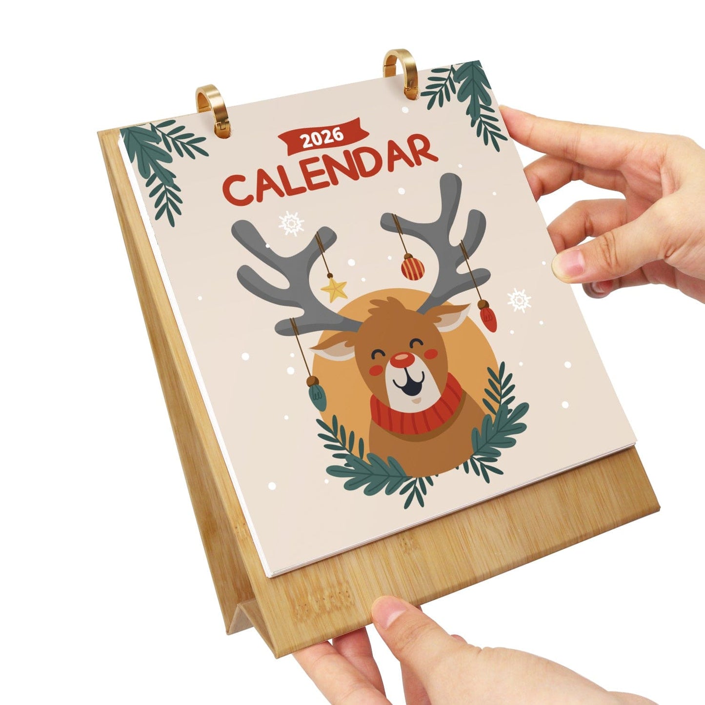 2026 Desk Calendar Series – Christmas Carnival /Paint by Numbers(18.2cm x 22.5cm)