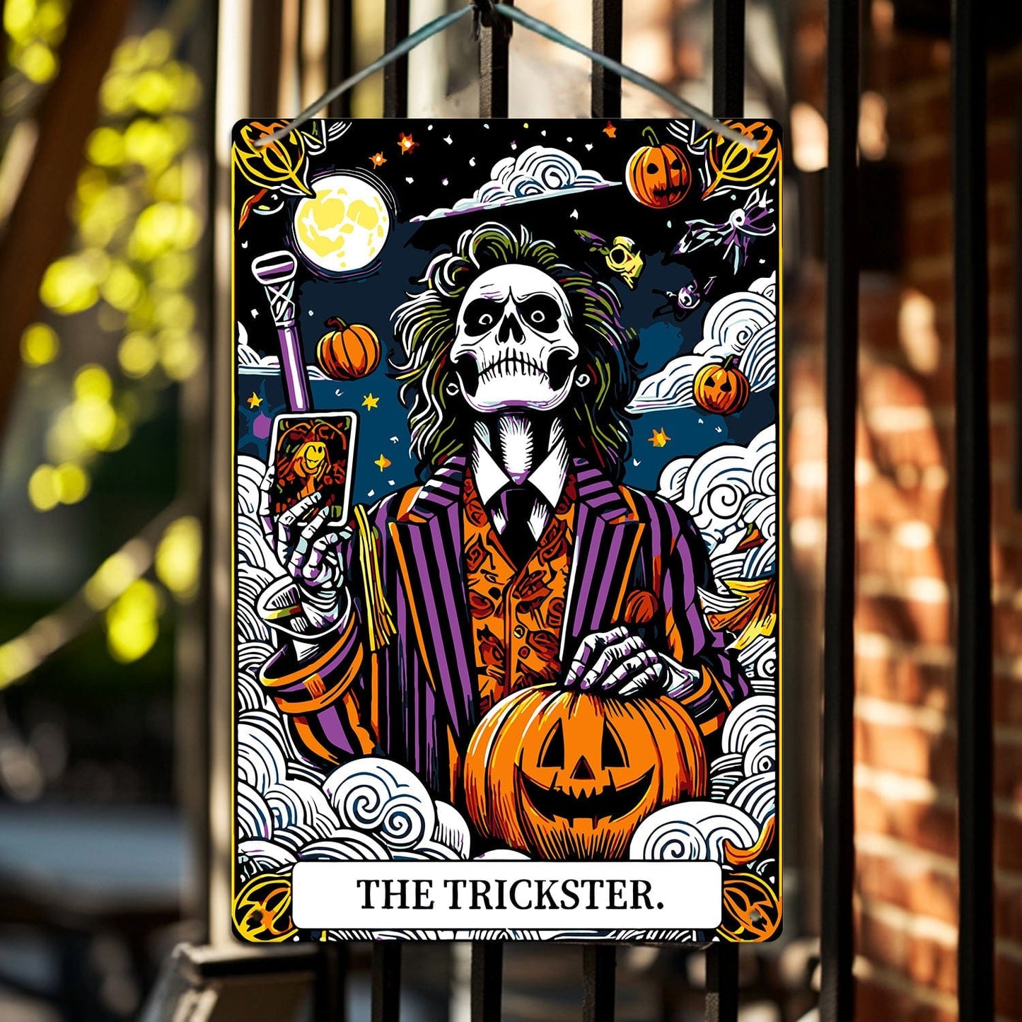 DIYArtCool™ Metal Bar/Posters Art Paint By Numbers- Haunted Selfie #30 (20x30cm /7.8"x11.8")