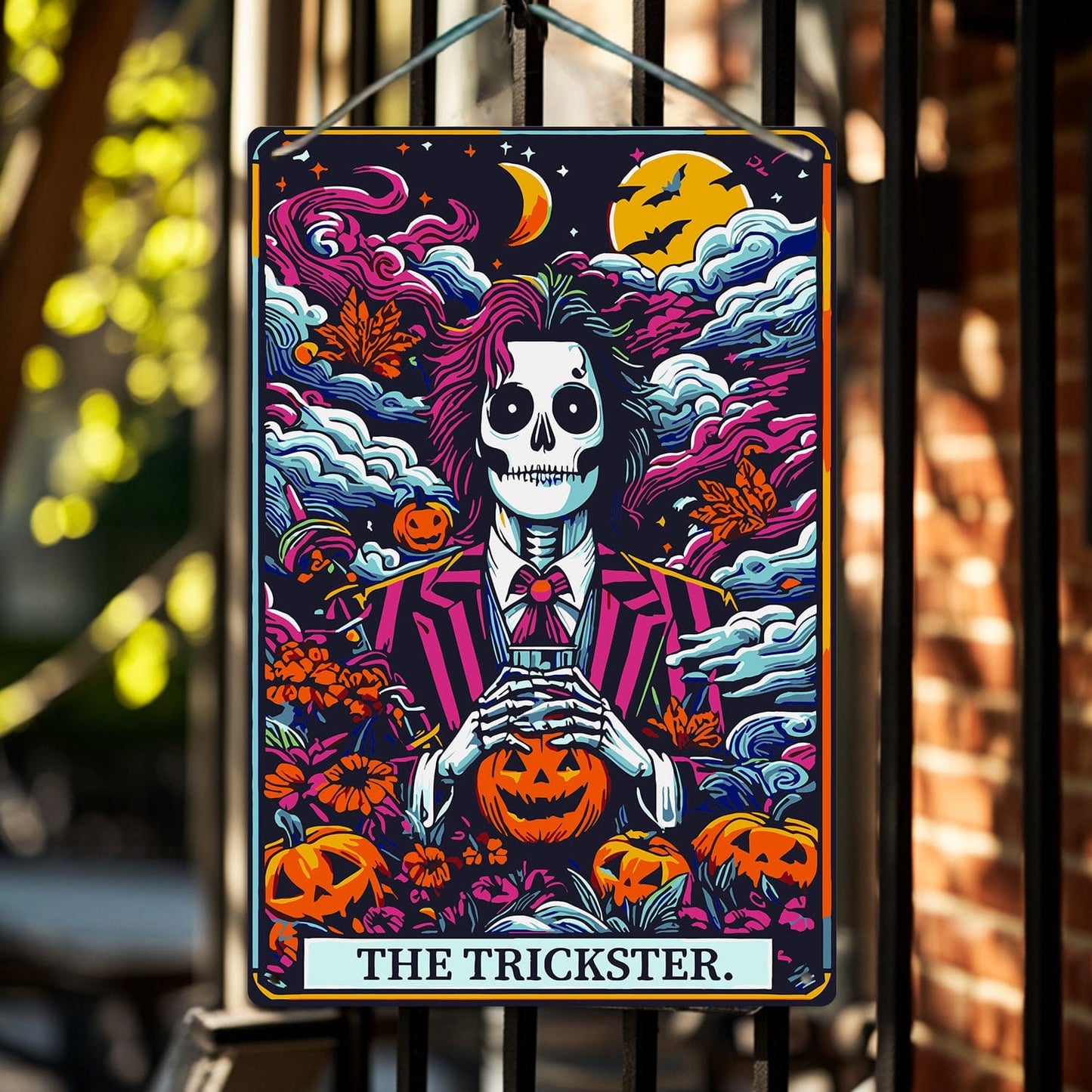 DIYArtCool™ Metal Bar/Posters Art Paint By Numbers- The Trickster #32 (20x30cm /7.8"x11.8")