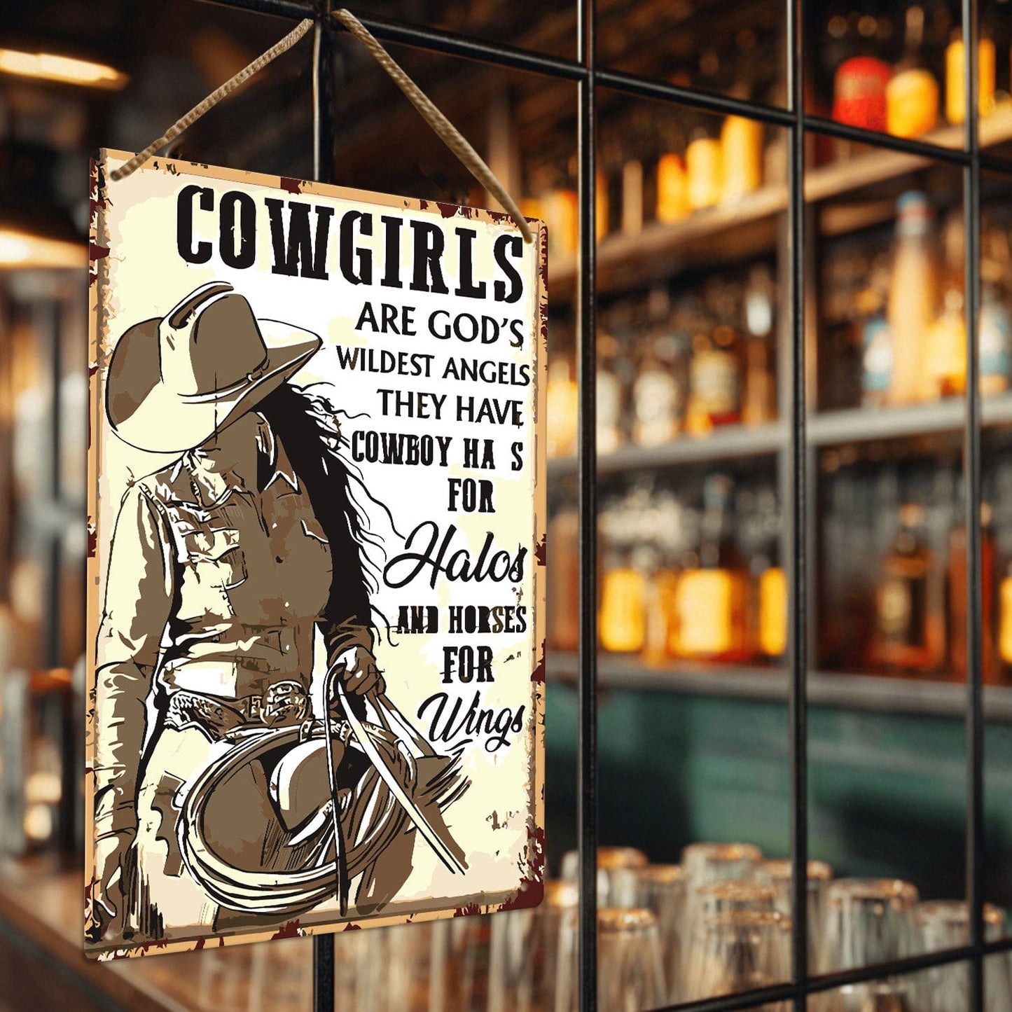 DIYArtCool™ Metal Bar/Posters Art Paint By Numbers- Wild Angels #24 (20x30cm /7.8"x11.8")