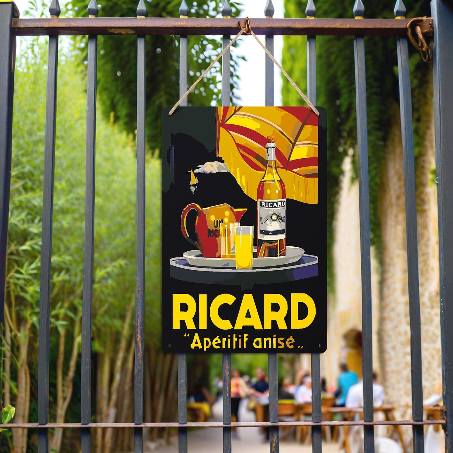 DIYArtCool™ Metal Bar/Posters Art Paint By Numbers- Ricard Moment #19 (20x30cm /7.8"x11.8")