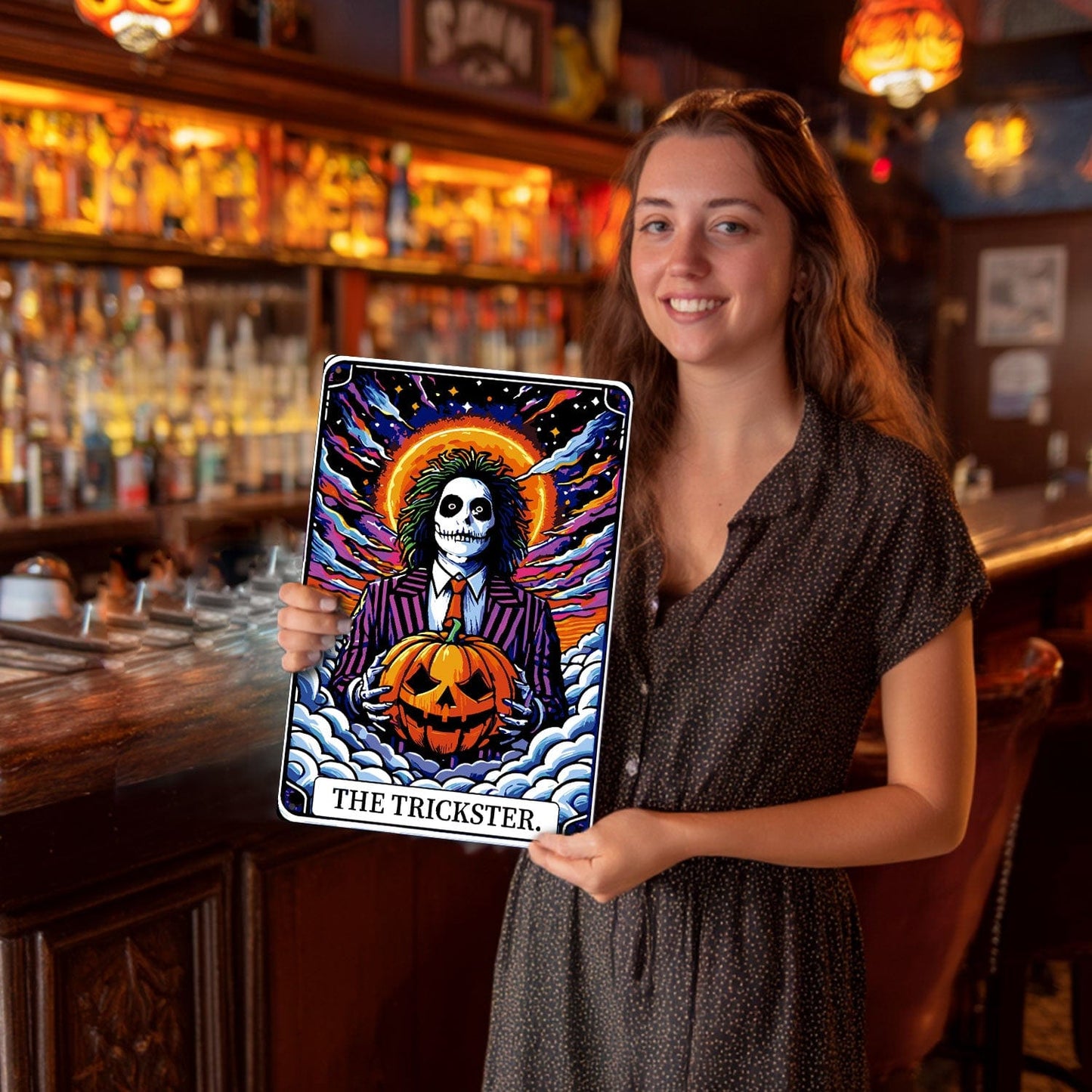 DIYArtCool™ Metal Bar/Posters Art Paint By Numbers- The Trickster II #29 (20x30cm /7.8"x11.8")