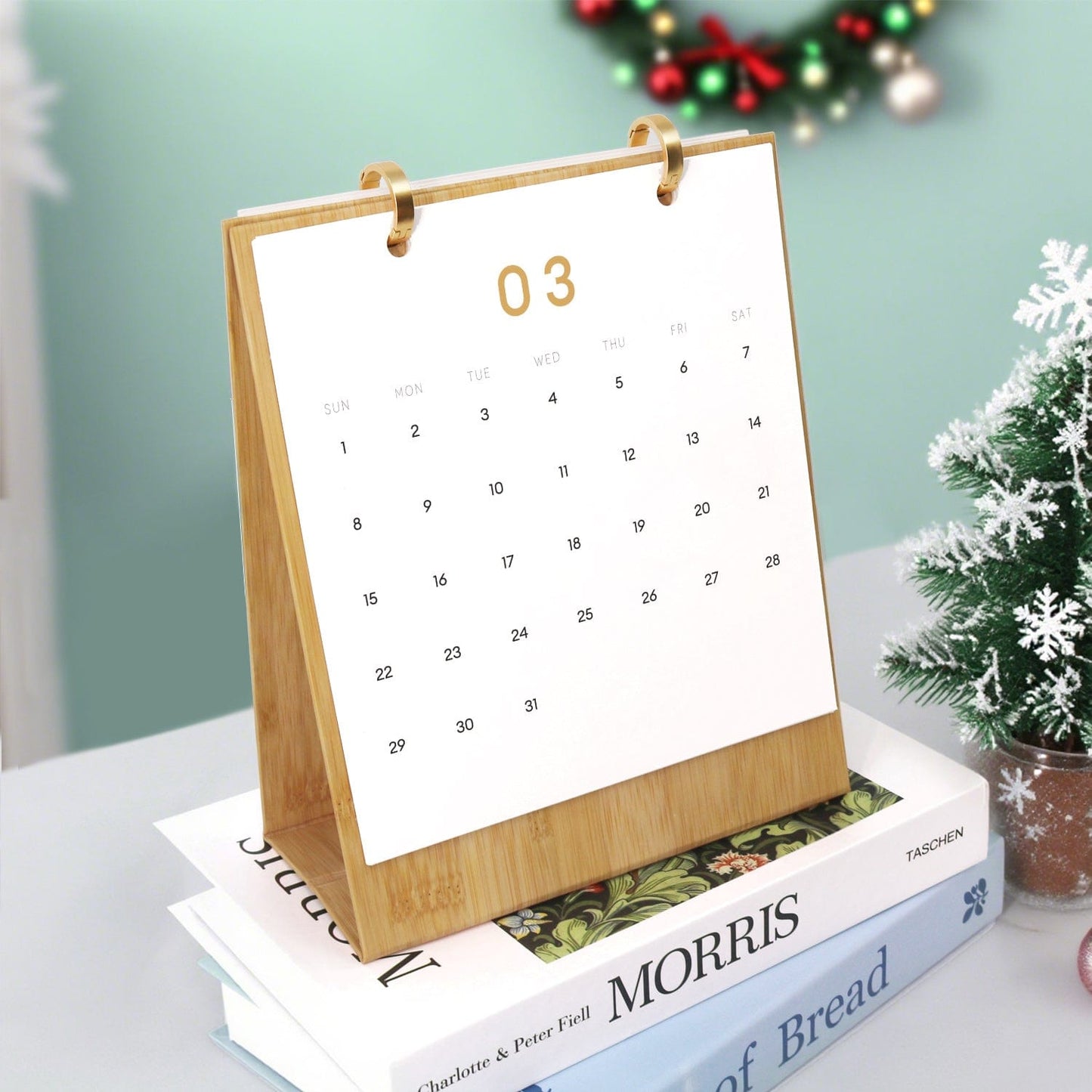 2026 Desk Calendar Series – Christmas Carnival /Paint by Numbers(18.2cm x 22.5cm)