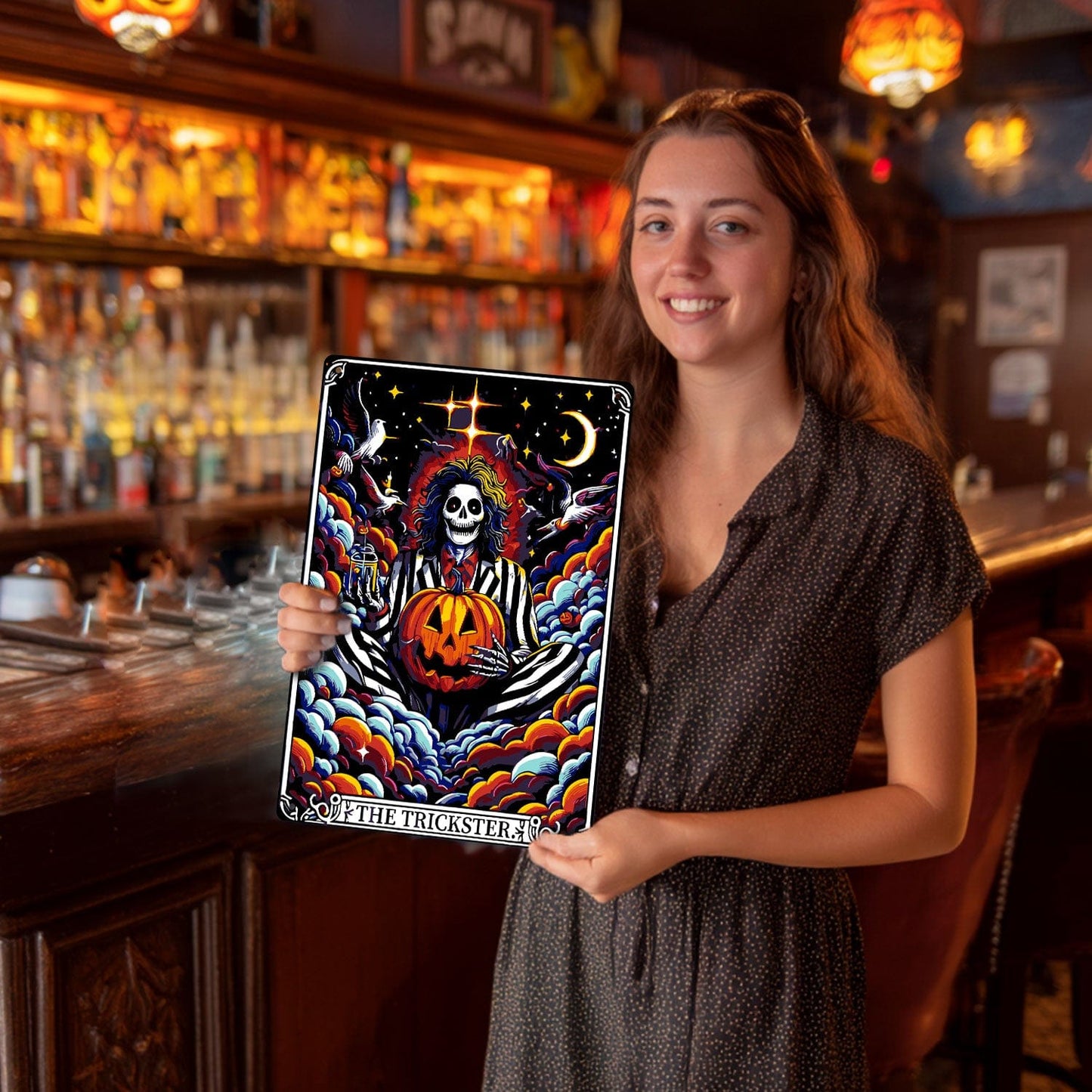 DIYArtCool™ Metal Bar/Posters Art Paint By Numbers- The Trickster #28 (20x30cm /7.8"x11.8")