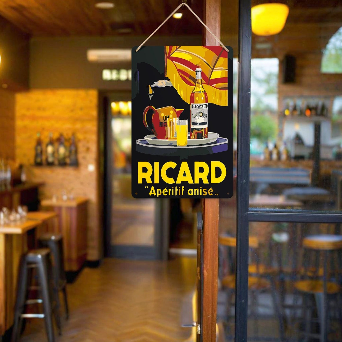 DIYArtCool™ Metal Bar/Posters Art Paint By Numbers- Ricard Moment #19 (20x30cm /7.8"x11.8")