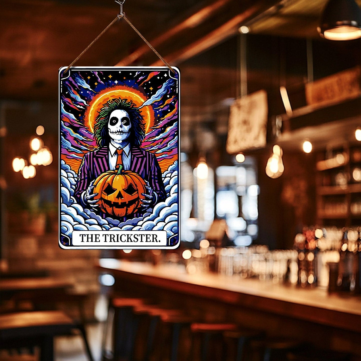 DIYArtCool™ Metal Bar/Posters Art Paint By Numbers- The Trickster II #29 (20x30cm /7.8"x11.8")