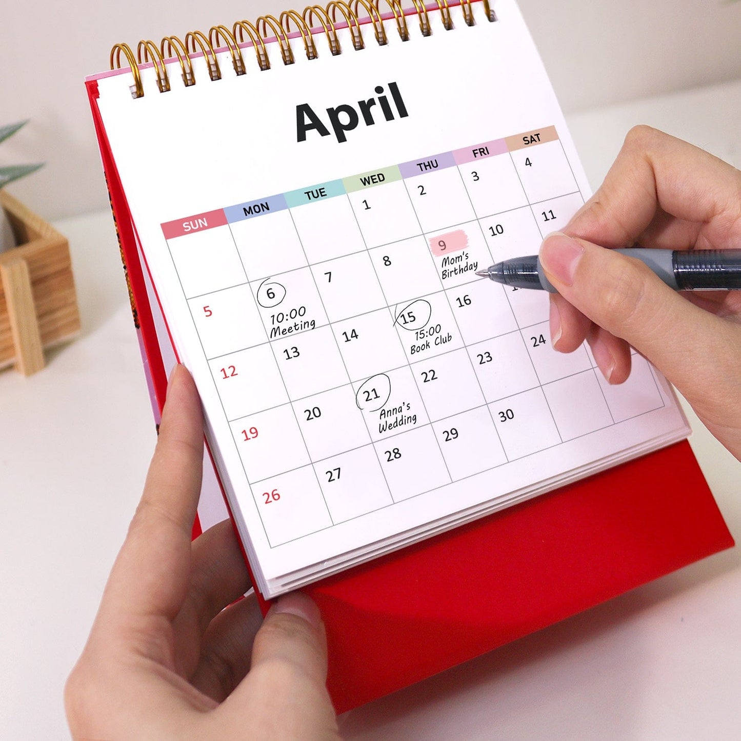 DIYArtCool™ 2026 Desk Calendar Series – Zodiac Spark /Diamond Painting(19cm x 13.2cm)