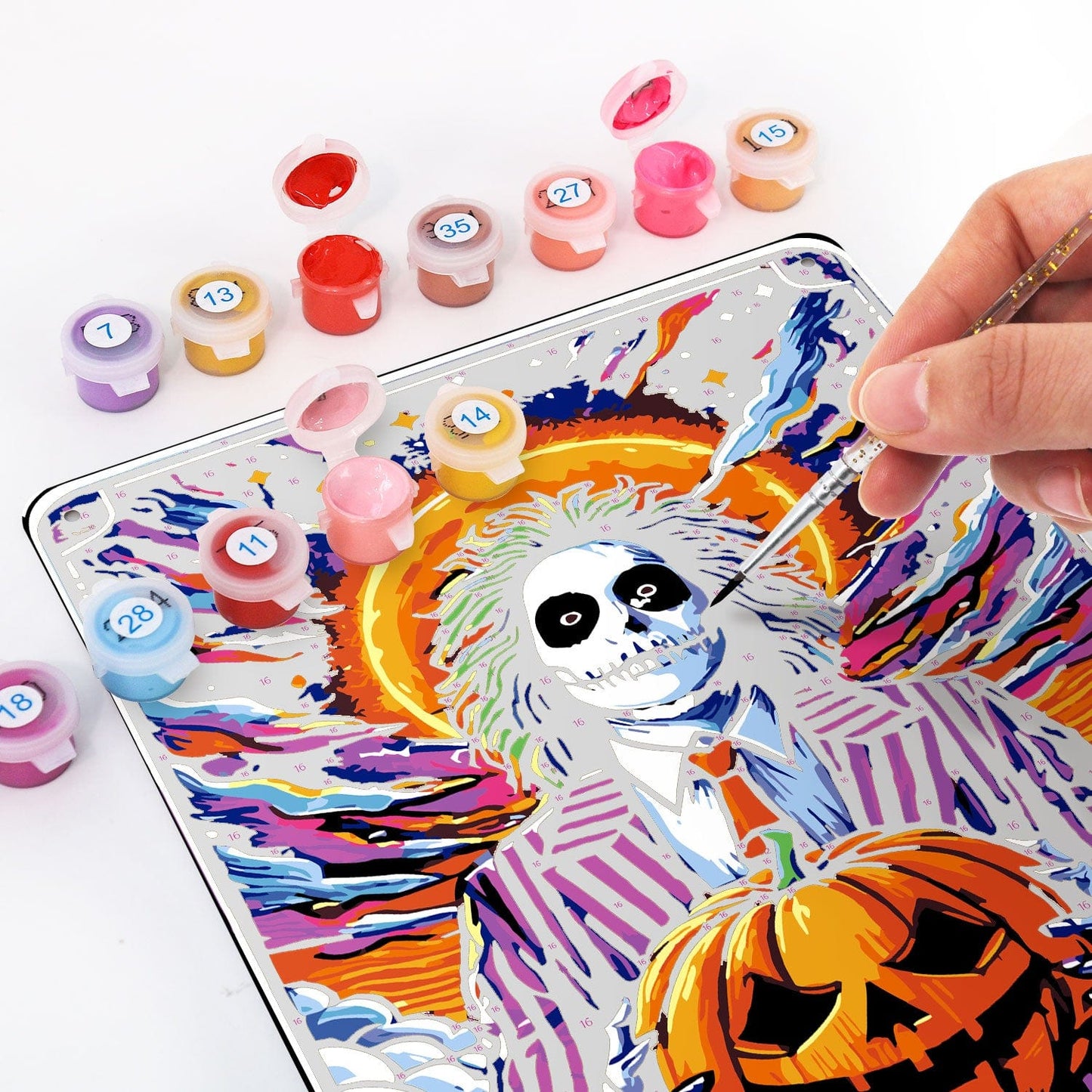 DIYArtCool™ Metal Bar/Posters Art Paint By Numbers- The Trickster II #29 (20x30cm /7.8"x11.8")
