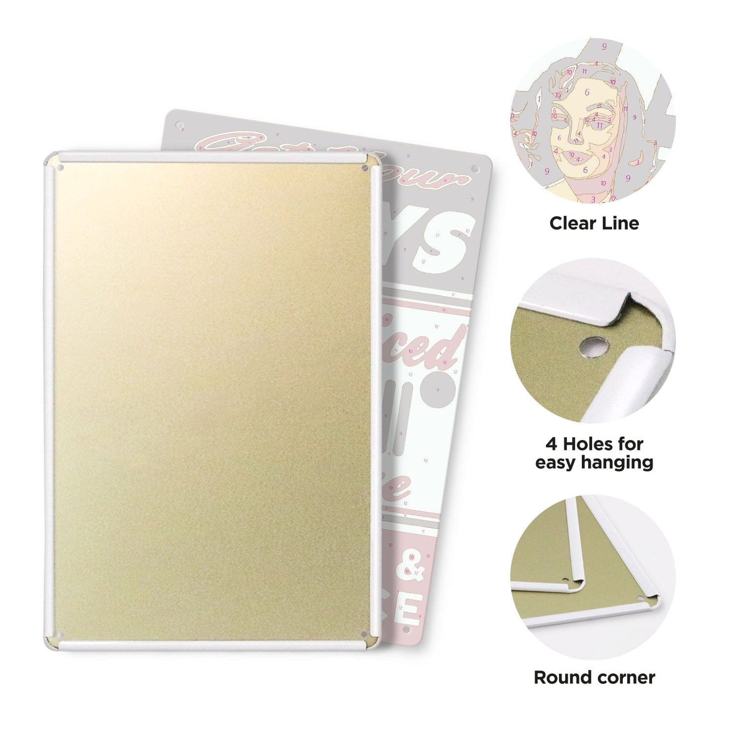 DIYArtCool™ Metal Bar/Posters Art Paint By Numbers- Get Your Willys Serviced #21 (20x30cm /7.8"x11.8")