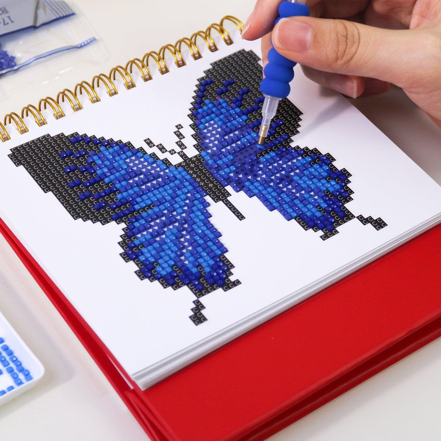 DIYArtCool™ 2026 Desk Calendar Series – Butterflies /Diamond Painting(17cm x 15cm)