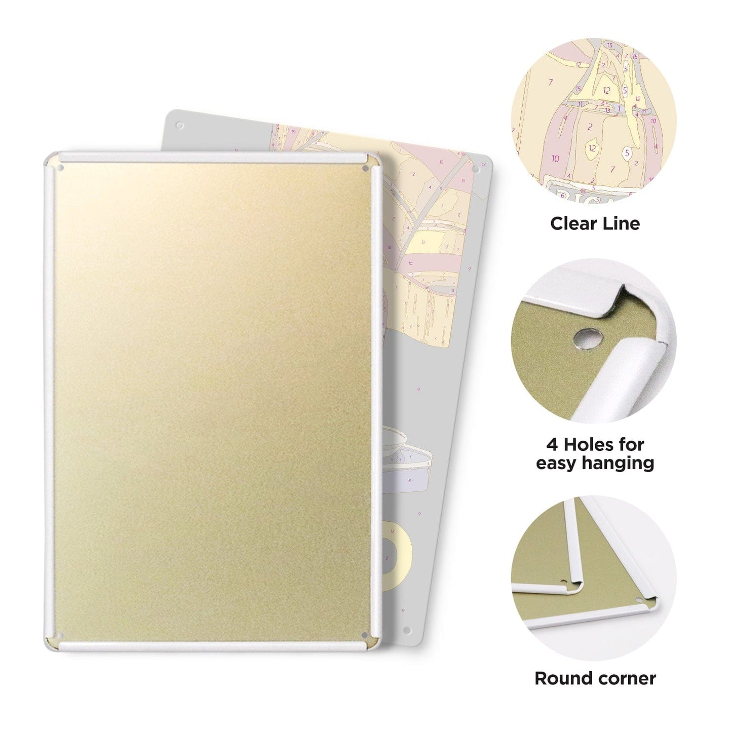 DIYArtCool™ Metal Bar/Posters Art Paint By Numbers- Ricard Moment #19 (20x30cm /7.8"x11.8")