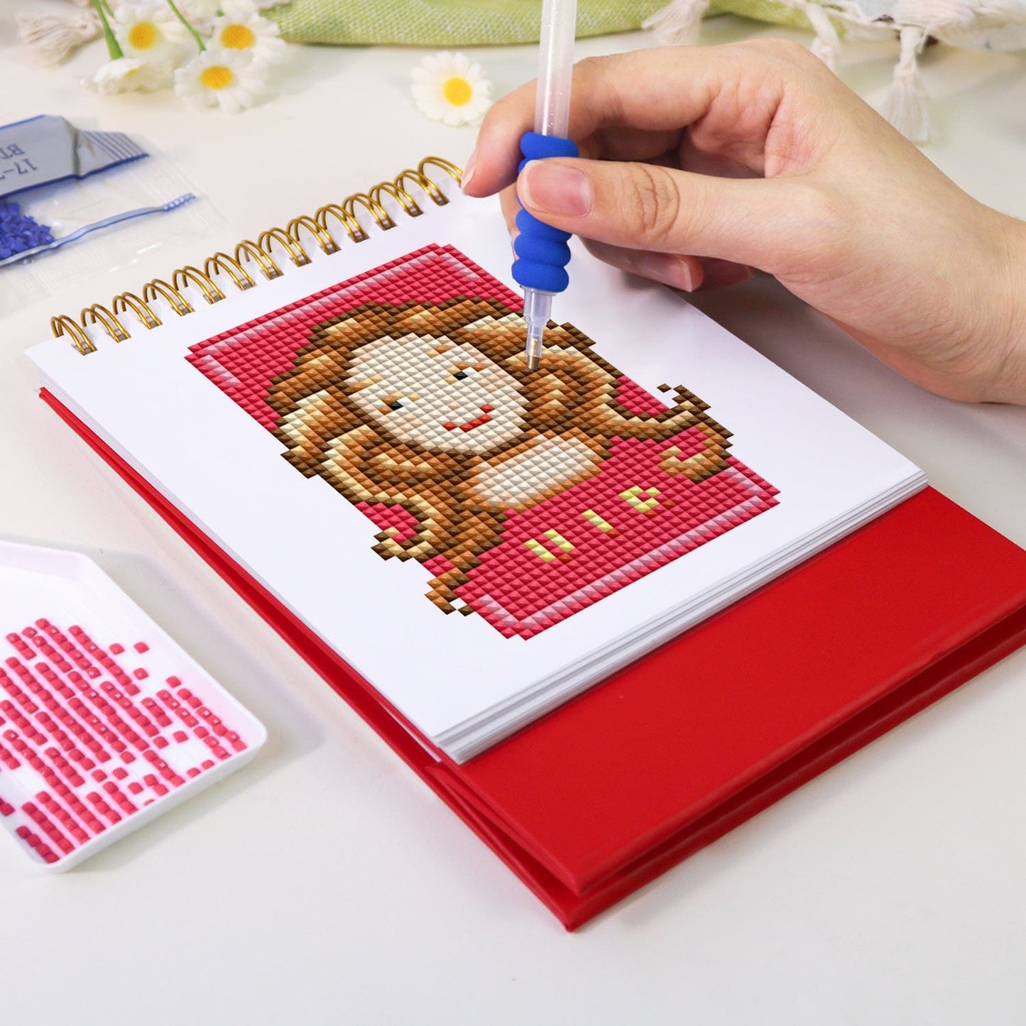 DIYArtCool™ 2026 Desk Calendar Series – Zodiac Spark /Diamond Painting(19cm x 13.2cm)