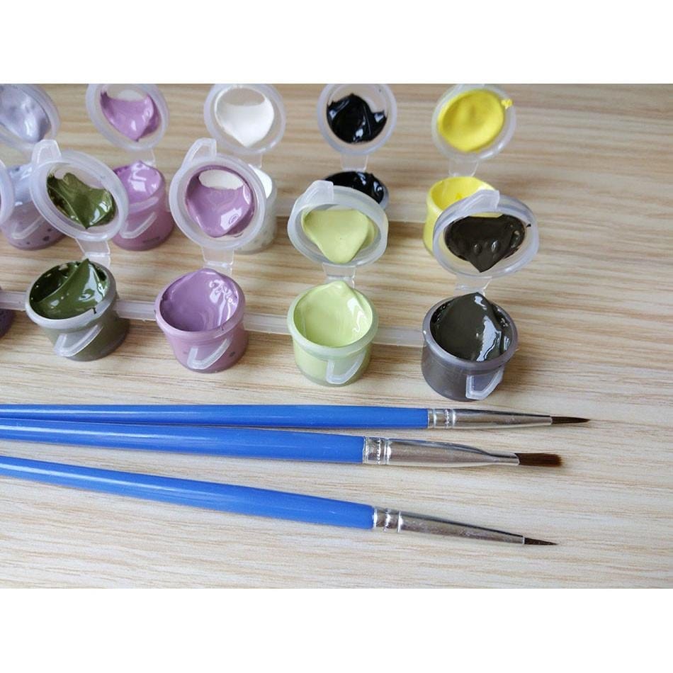 ArtVibe™ DIY Painting By Numbers - Europe Vintage Painting (16"x20" / 40x50cm) - ArtVibe Paint by Numbers