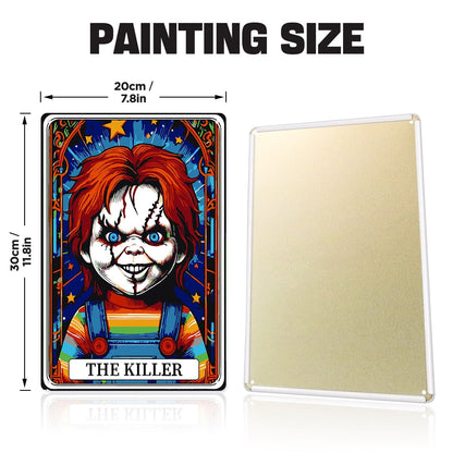 DIYArtCool™ Metal Bar/Posters Art Paint By Numbers- The Killer #31 (20x30cm /7.8"x11.8"）