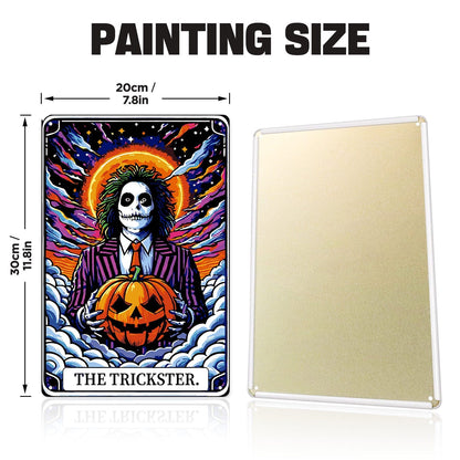 DIYArtCool™ Metal Bar/Posters Art Paint By Numbers- The Trickster II #29 (20x30cm /7.8"x11.8"）