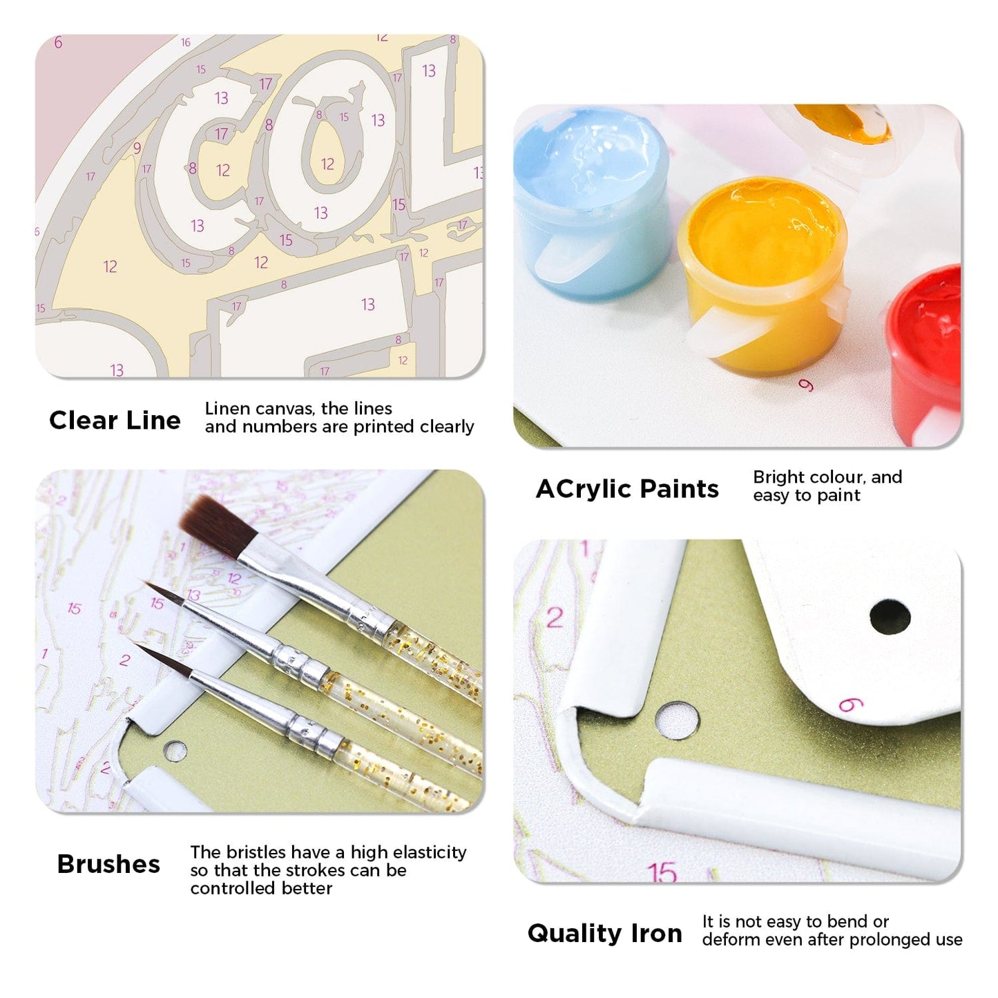 DIYArtCool™ Metal Bar/Posters Art Paint By Numbers- Cold Beer Classic  #06(20x30cm /7.8"x11.8"）