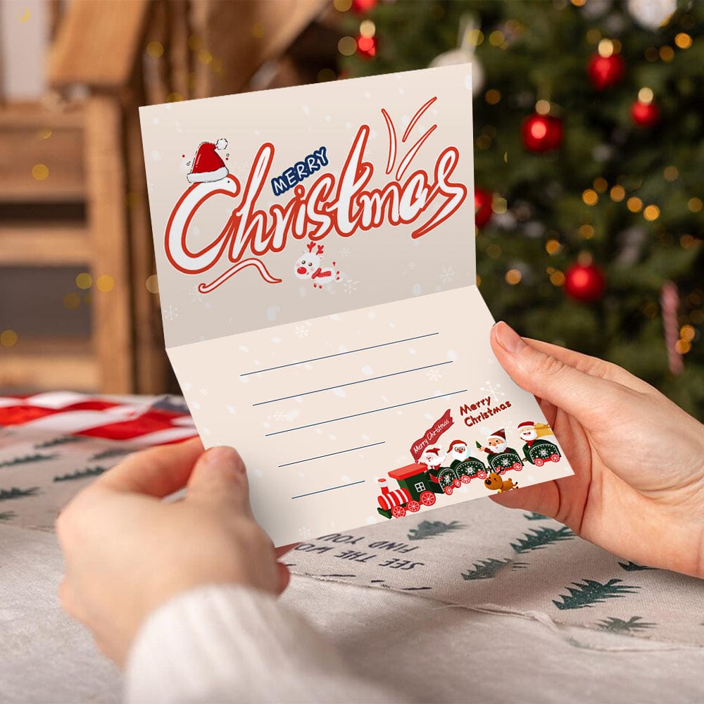 "Christmas card-6Pcs" Series by DIYArtCool #04 | Paint by Numbers(25.8cm*18cm)