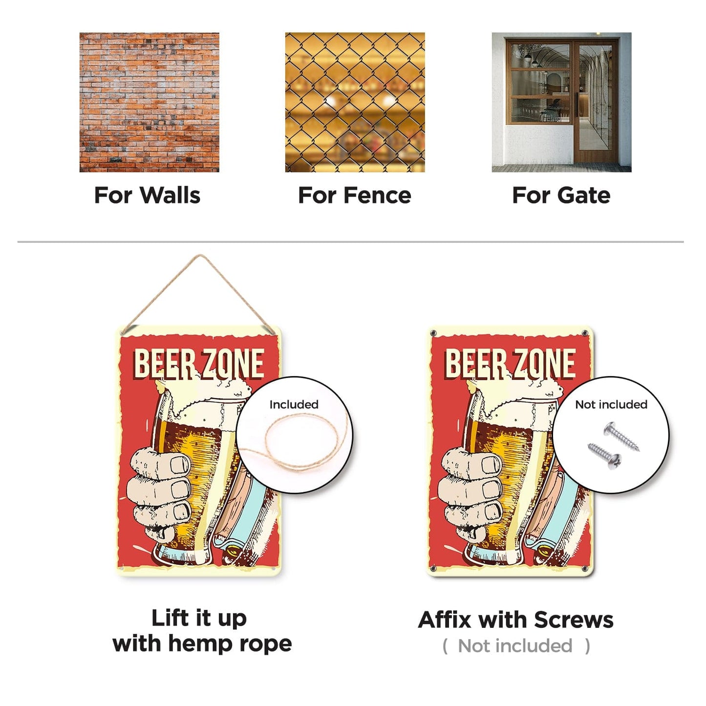 DIYArtCool™ Metal Bar/Posters Art Paint By Numbers- Beer Zone Cheers #03 (20x30cm /7.8"x11.8"）
