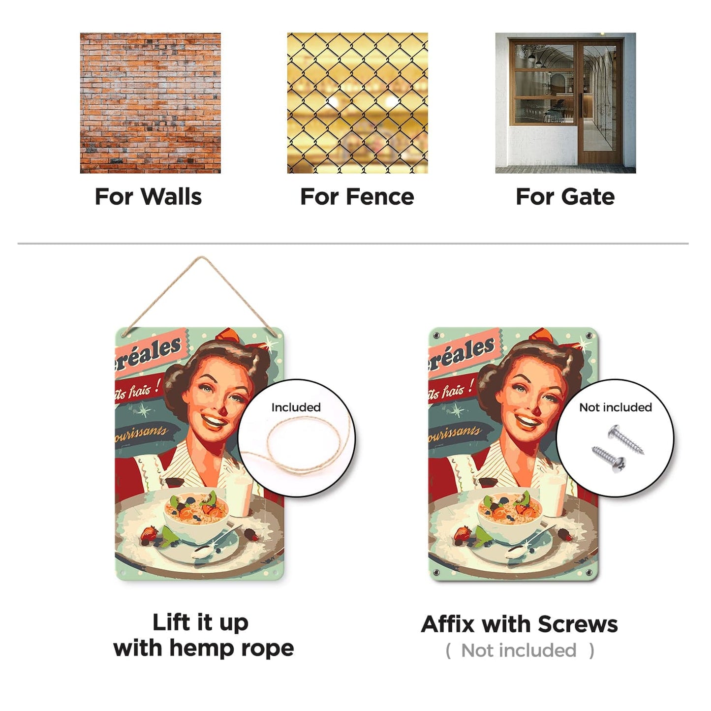 DIYArtCool™ Metal Bar/Posters Art Paint By Numbers- Vintage Breakfast Lady #18 (20x30cm /7.8"x11.8"）