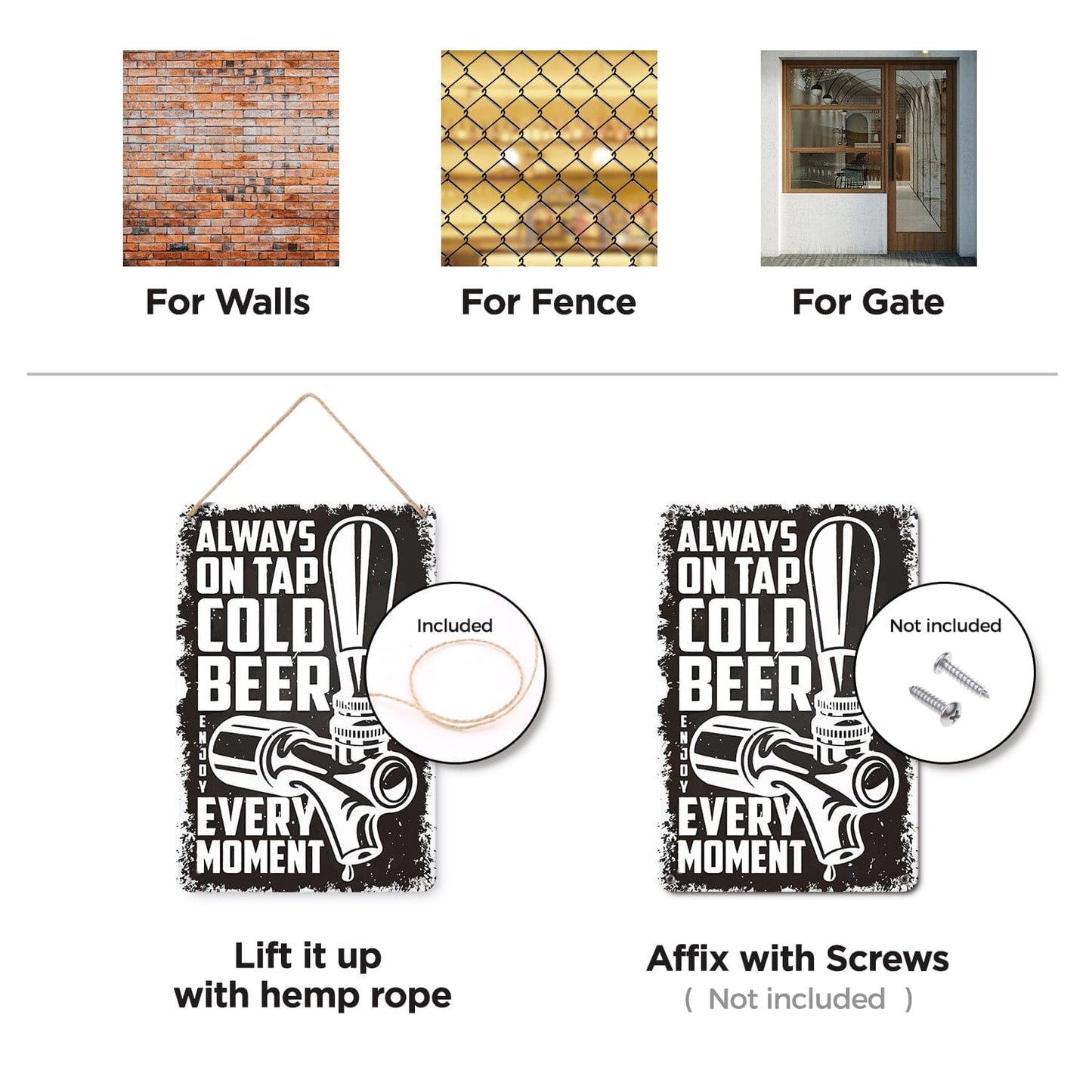 DIYArtCool™ Metal Bar/Posters Art Paint By Numbers- Cold Beer On Tap #07 (20x30cm /7.8"x11.8"）