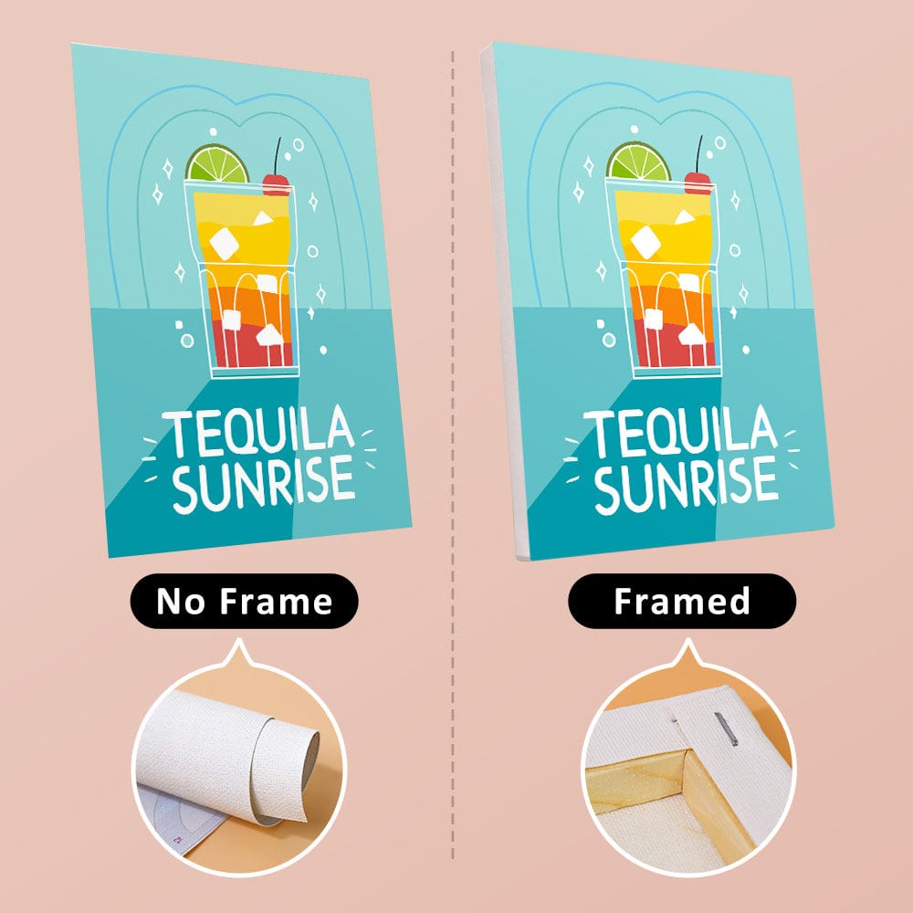 6 Mini Paintings – Pop Cocktail Party Set (5.9” x 7.9” / 15 x 20 cm)