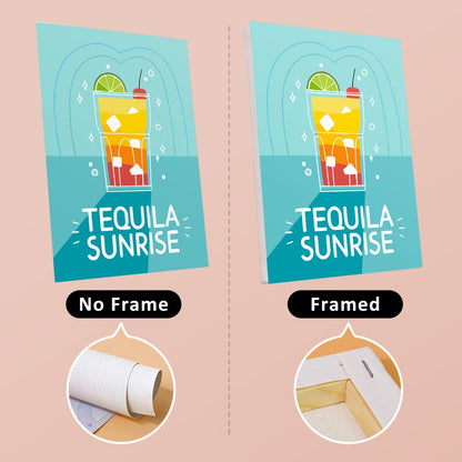 6 Mini Paintings – Pop Cocktail Party Set (5.9” x 7.9” / 15 x 20 cm)