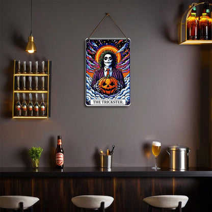 DIYArtCool™ Metal Bar/Posters Art Paint By Numbers- The Trickster II #29 (20x30cm /7.8"x11.8"）