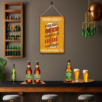 DIYArtCool™ Metal Bar/Posters Art Paint By Numbers- Fresh Pour #13 (20x30cm /7.8"x11.8"）