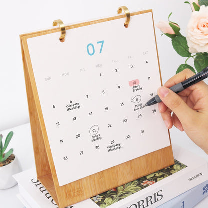2026 Desk Calendar Series –  Drinks /Paint by Numbers(18.2cm x 22.5cm)