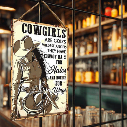 DIYArtCool™ Metal Bar/Posters Art Paint By Numbers- Wild Angels #24 (20x30cm /7.8"x11.8"）