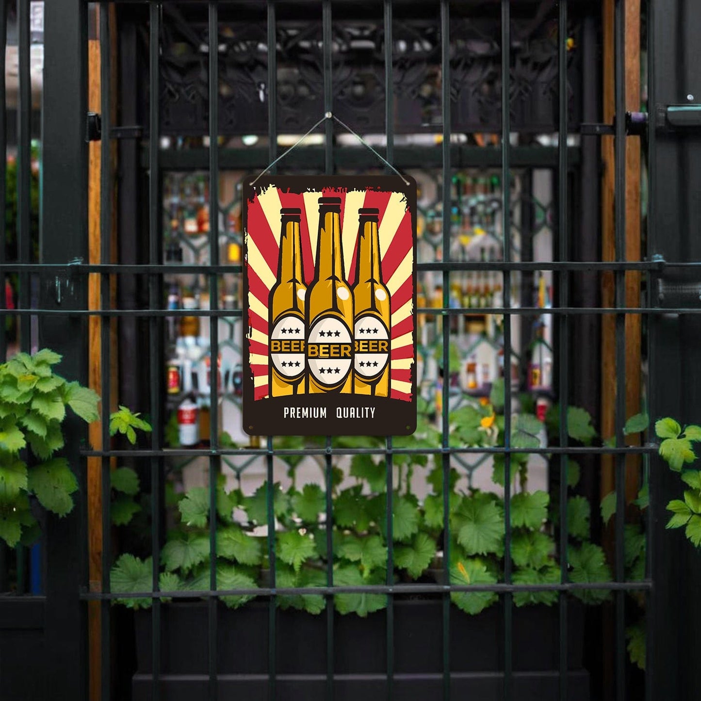 DIYArtCool™ Metal Bar/Posters Art Paint By Numbers- Premium Beer Trio #2 (20x30cm /7.8"x11.8"）