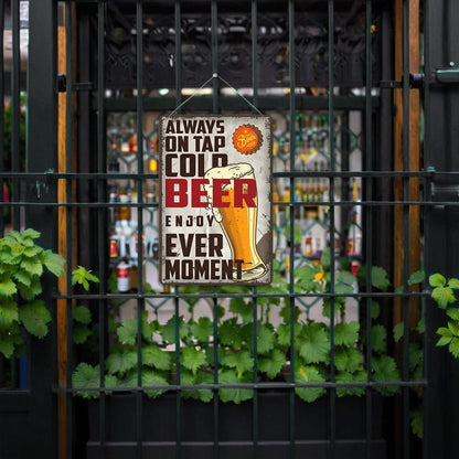 DIYArtCool™ Metal Bar/Posters Art Paint By Numbers- Always on Tap #08 (20x30cm /7.8"x11.8"）