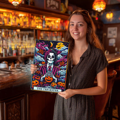 DIYArtCool™ Metal Bar/Posters Art Paint By Numbers- The Trickster #32 (20x30cm /7.8"x11.8"）
