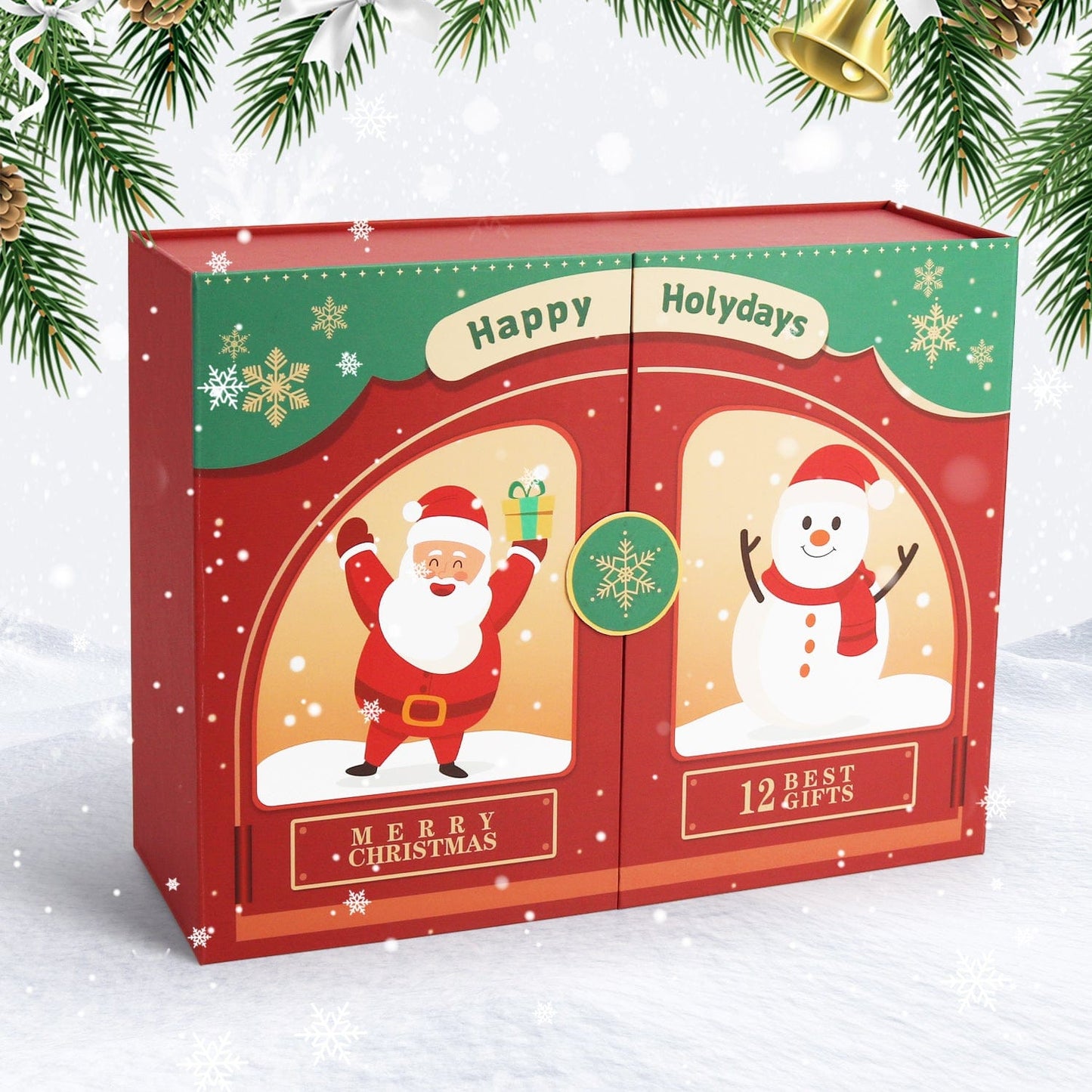 DIYArtCool Christmas Surprise Gift Box 🎄  – Paint by Numbers Edition D