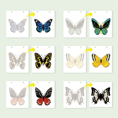 2026 Desk Calendar Series – Butterflies /Paint by Numbers(18.2cm x 22.5cm)