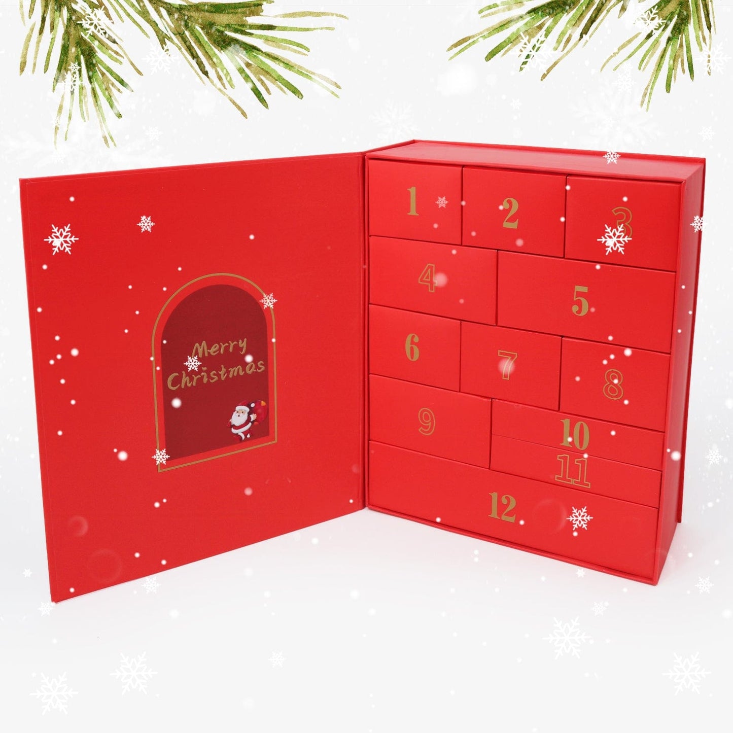 DIYArtCool Christmas Gift Box Kit – Paint by Numbers/Diamond Painting