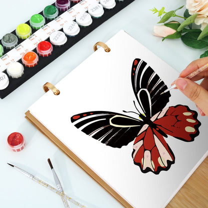 2026 Desk Calendar Series – Butterflies /Paint by Numbers(18.2cm x 22.5cm)