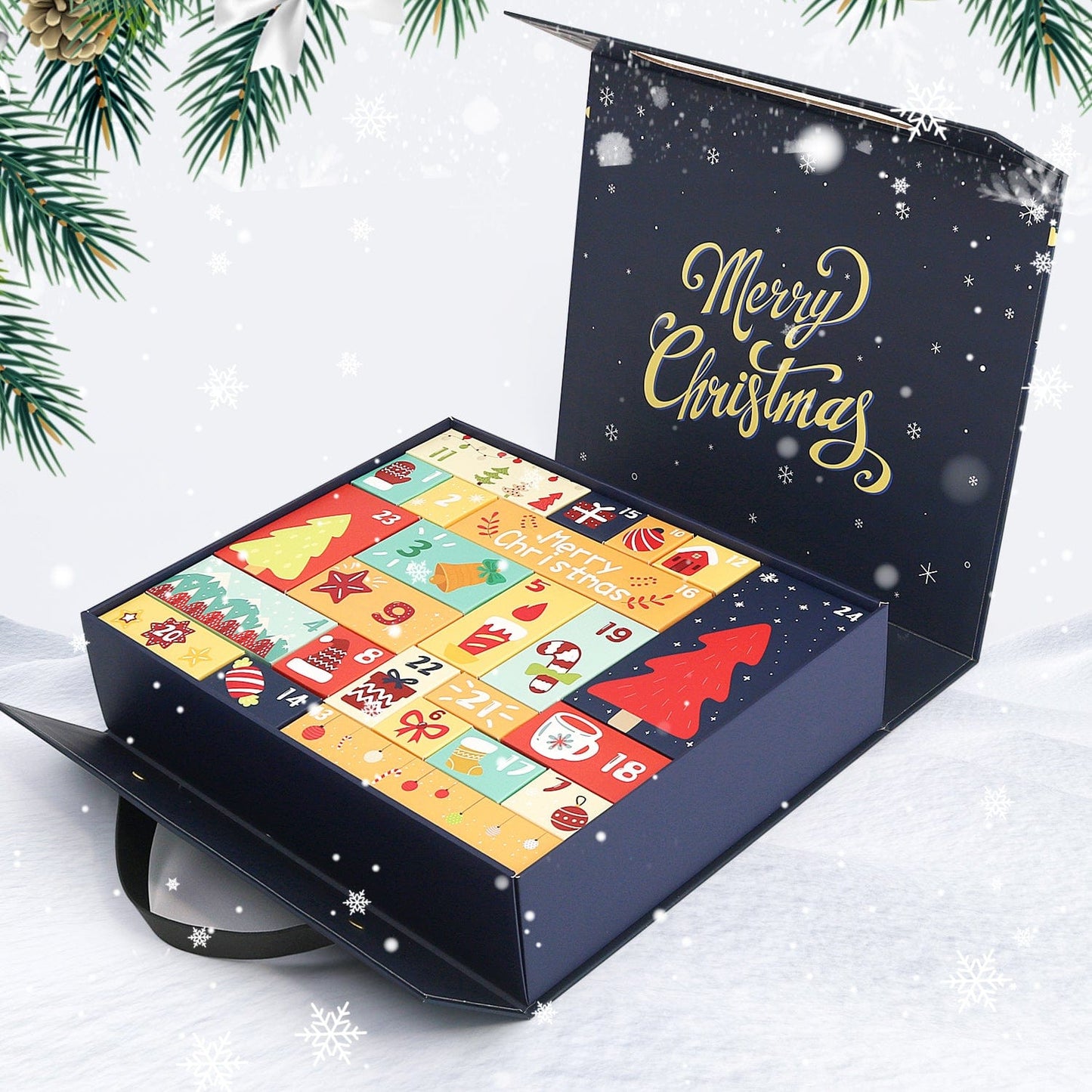 DIYArtCool Christmas Surprise Gift Box 🎄  – Diamond painting A