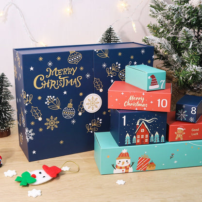 DIYArtCool Christmas Surprise Gift Box 🎄  – Paint by Numbers Edition A