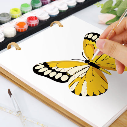 2026 Desk Calendar Series – Butterflies /Paint by Numbers(18.2cm x 22.5cm)